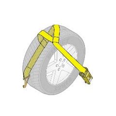 BA Products 2" Basket Strap with Flat Hook - Image 2