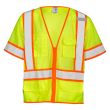 Kishigo Lime Mesh Safety Vest Class 3 - (XXL) - Image 3