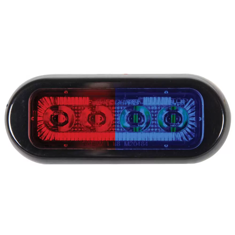 Maxxima Ultra Thin Warning Light Red Clear - Image 2