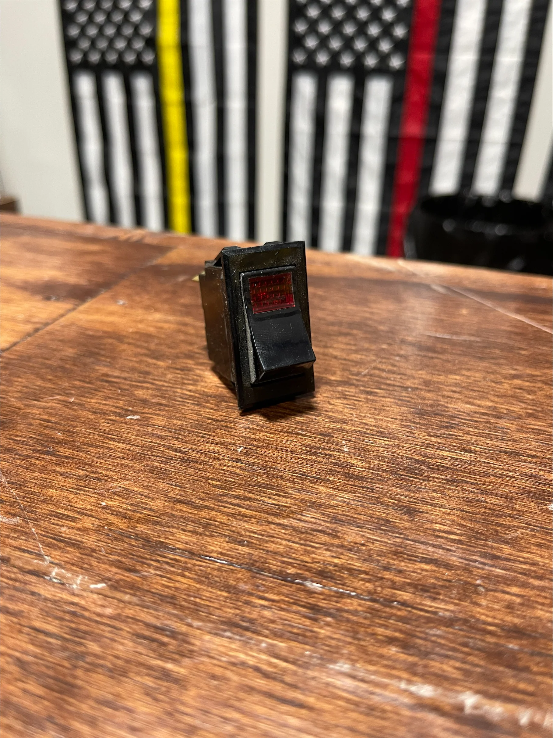Rocker Switch, Red