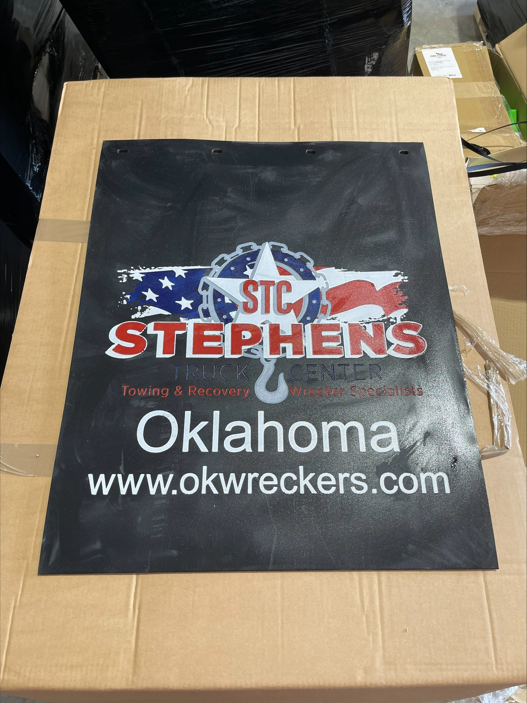 Stephens Truck Center Logo Mud Flap
