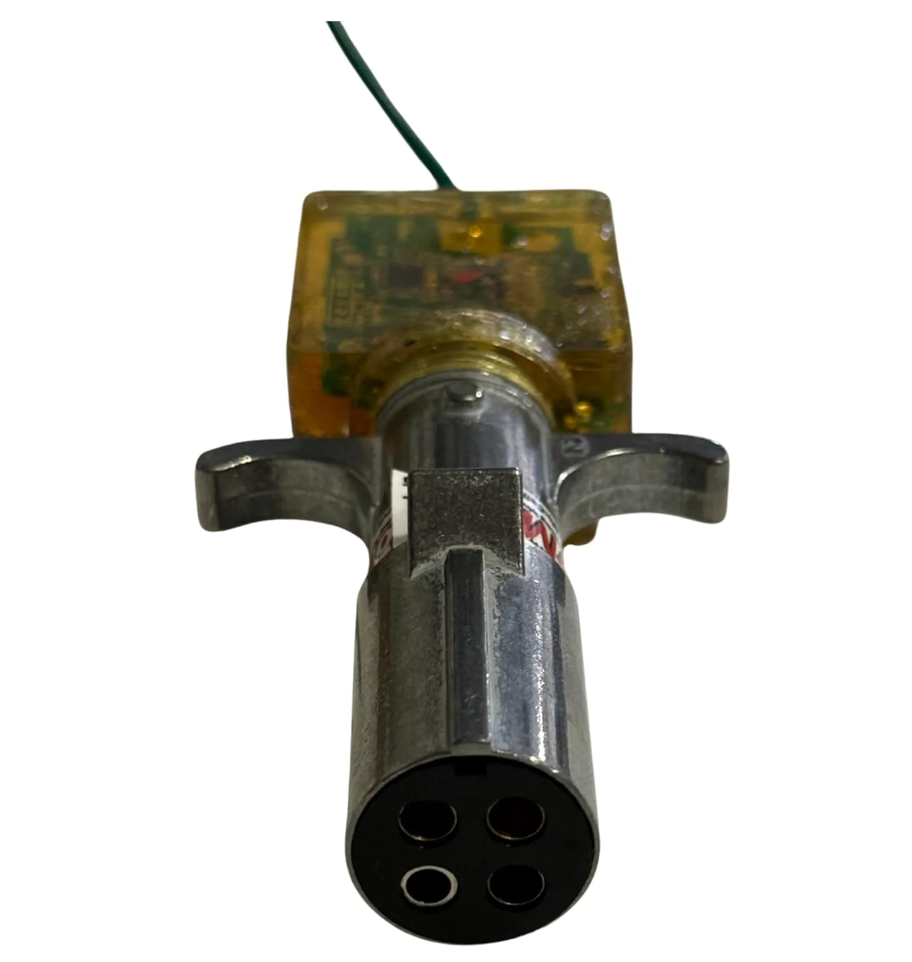 TowMate 4 Pin Round Transmitter Green Wire TM5004G Weather Ready For Tow Lights No External Antenna - Image 4